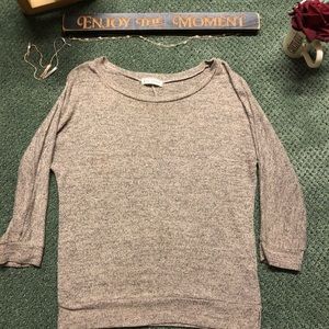 Lightweight sweater blouse